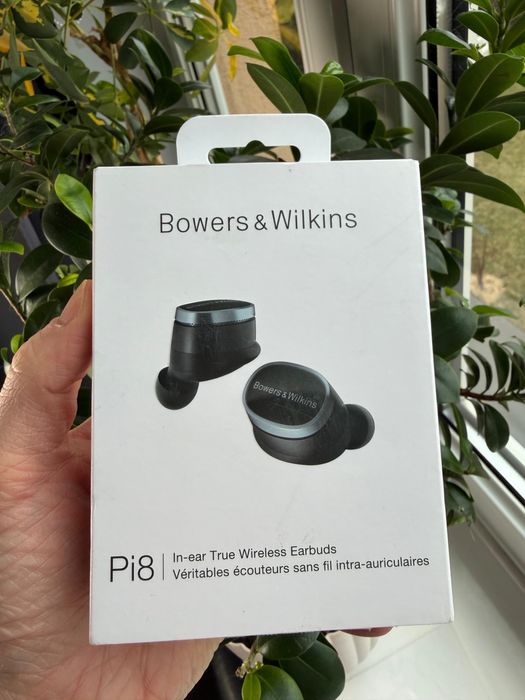 Słuchawki bezprzewodowe douszne Bowers & Wilkins Pi8 czarne TOMI-TECH