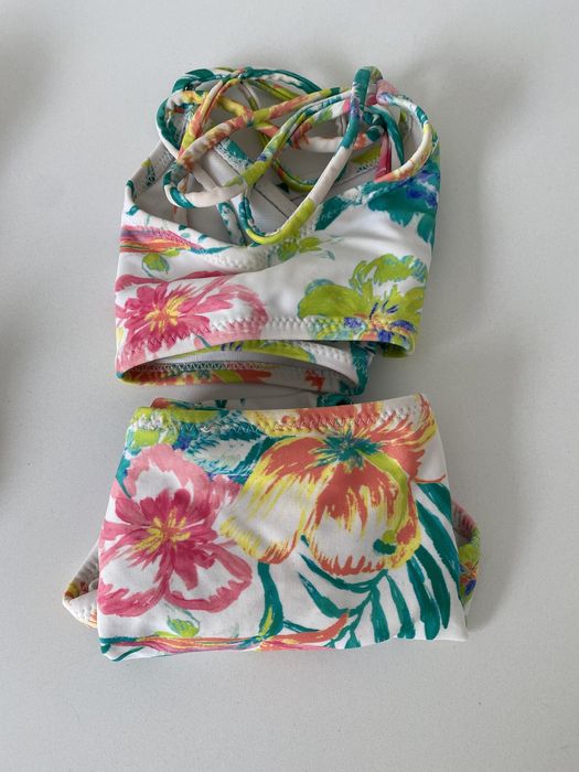 Biquíni Floral Menina Zara