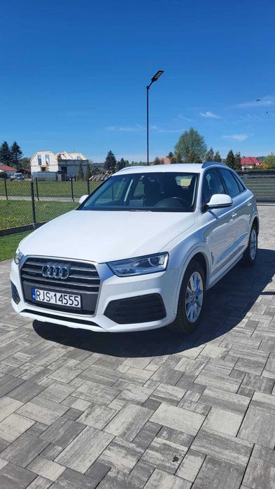 Piękne, białe Audi Q3 quattro automat