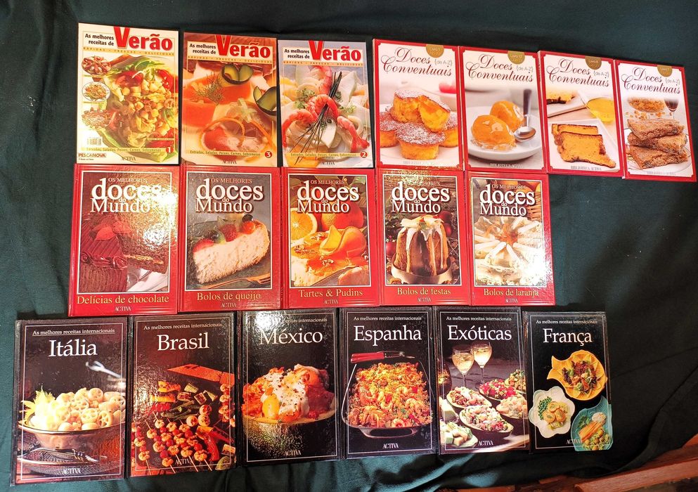 Lote Livros Culinária 5
