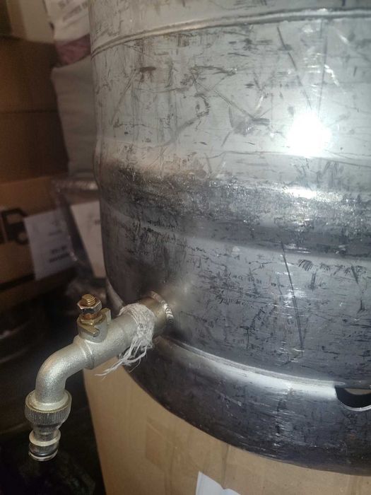 Barril de inox alimentar