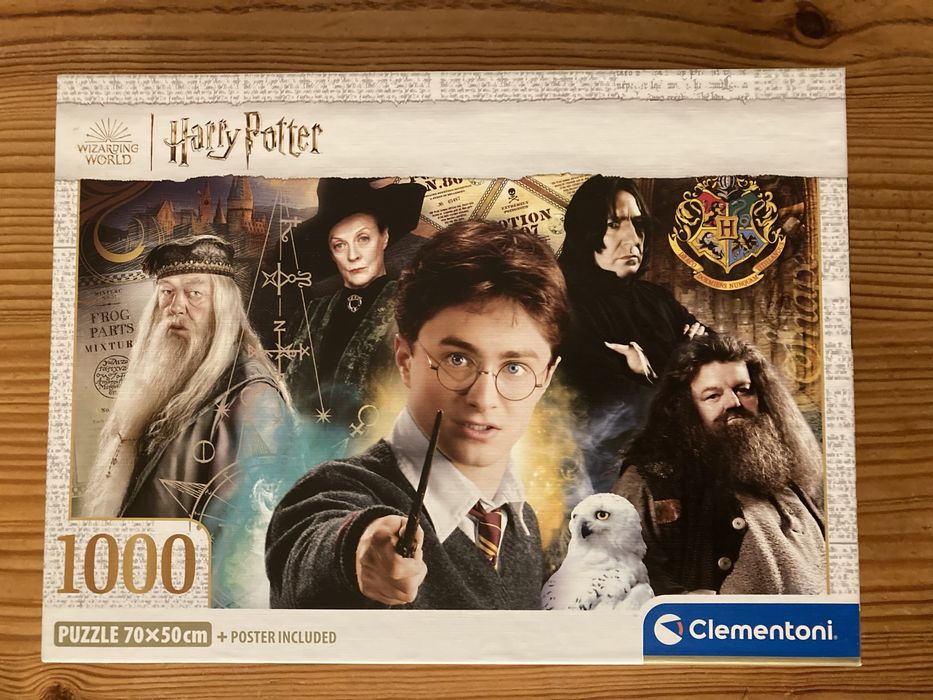 Puzzle Harry Potter 1000 Peças + Poster - Como Novo