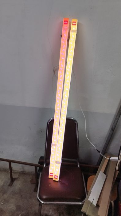 barras led lego com comando