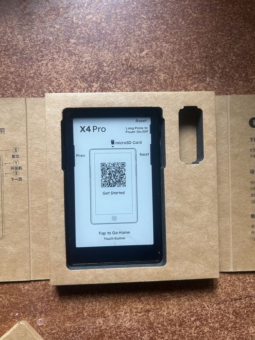 xteink x4 pro Crosspoint чорна