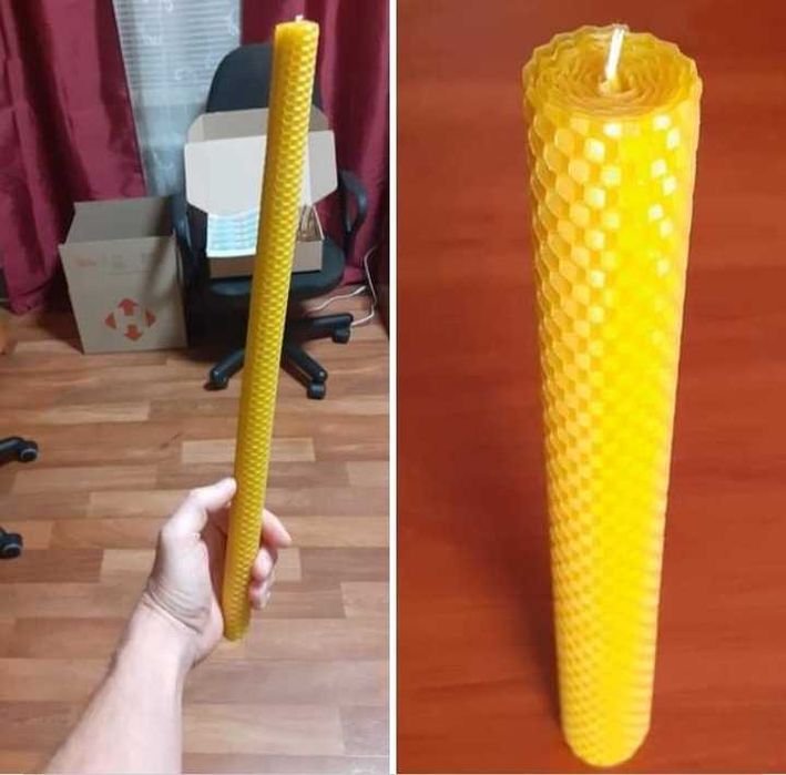 Свечи церковные воск 100%! Свечи служебные из вощины.