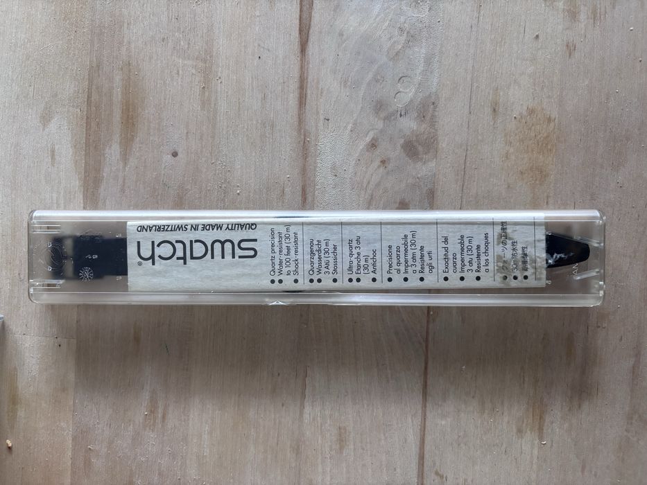 Swatch WEIGHT AND SEE 1997
