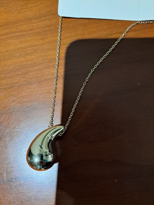 Brincos e colar gota