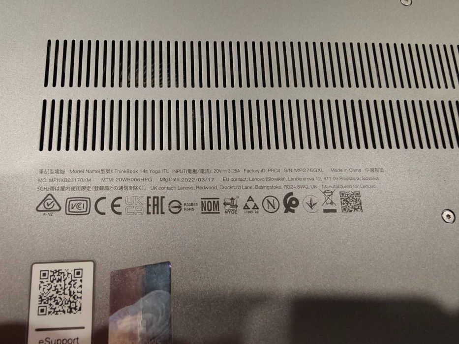 Lenovo ThinkBook 14s yoga