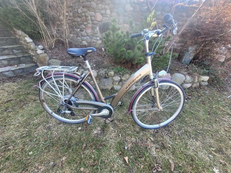 Rower Batavus,  uszkodzony