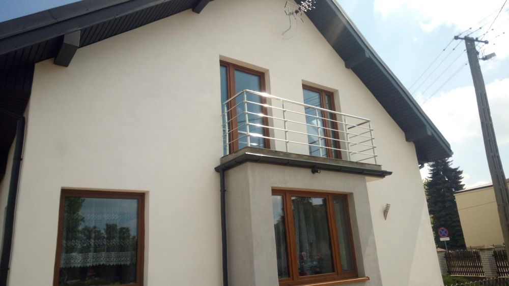 Balustrady nierdzewne
