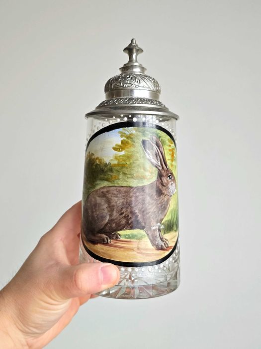 Stary kufel myśliwski