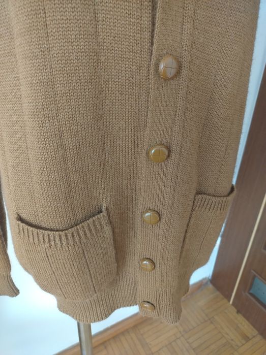 Sweterek męski rozpinany L