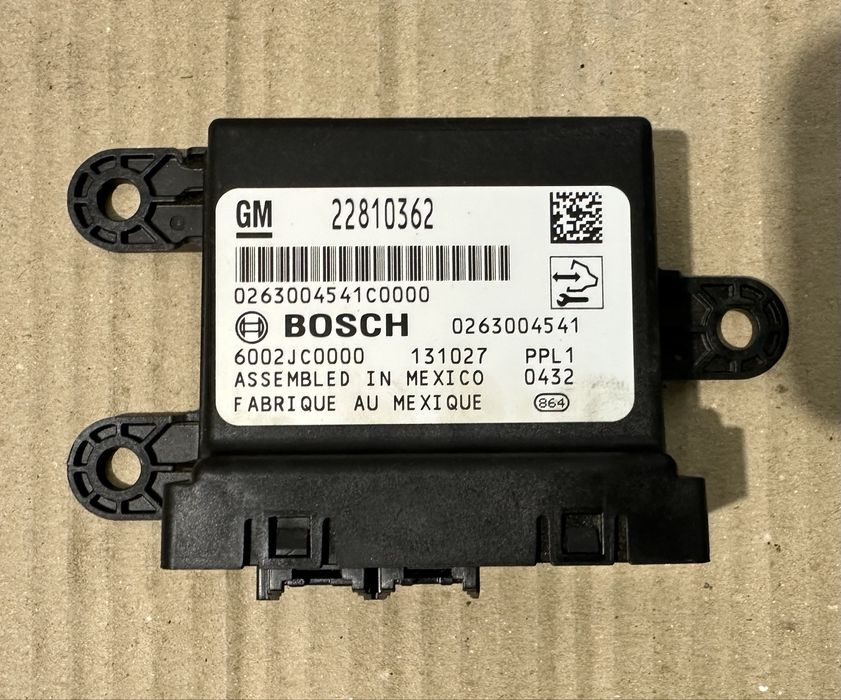 Módulo Sensores Estacionamento Opel Astra J de 2010 a 2016