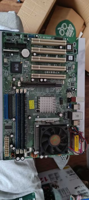 ASRock K7S8XE+ ram 512+256+128 mb AMD athlon 2000+