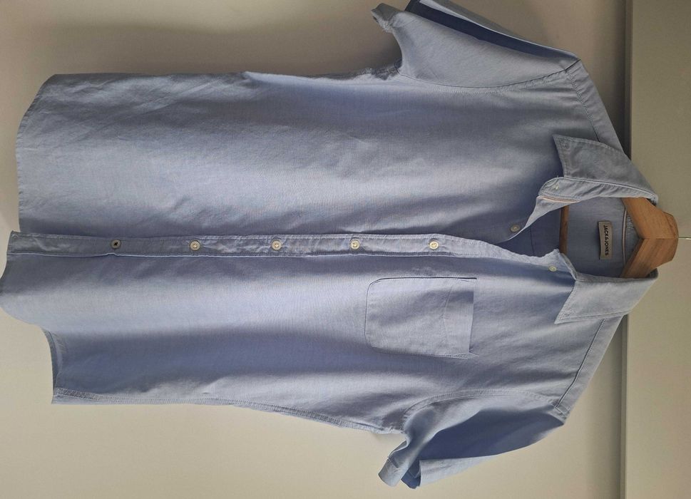 Męska koszula z krótkim rękawem, Jack&Jones,  rozmiar M