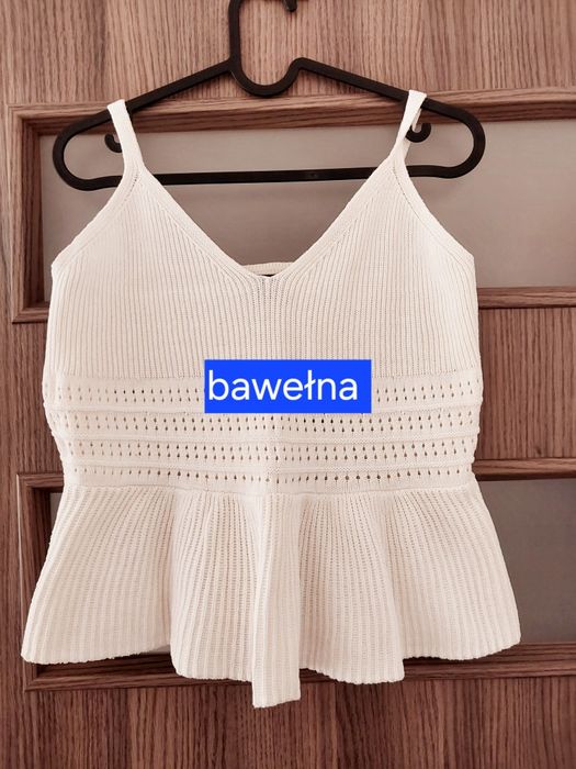 Bluzka ażurowa, bawełna