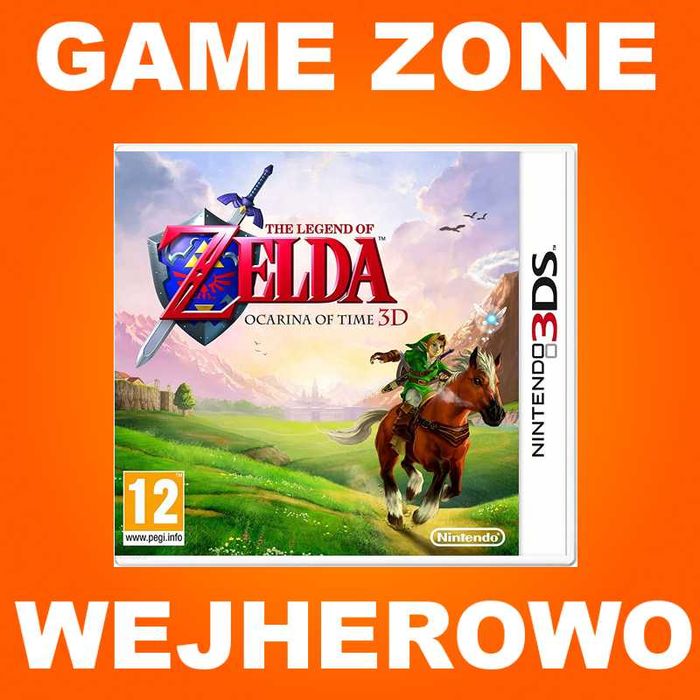 ZELDA Ocarina of Time Nintendo 3DS + 2DS = szybko i pewnie