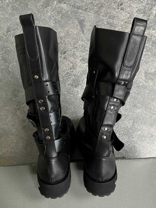 Balenciaga Venom Boot чоботи чорні черные ботинки Strike Stomper