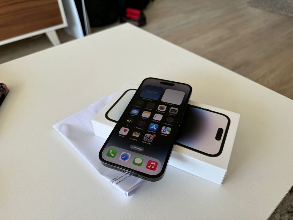 Vendo iPhone 14 Pro Max 256Gb Livre Preto Fatura