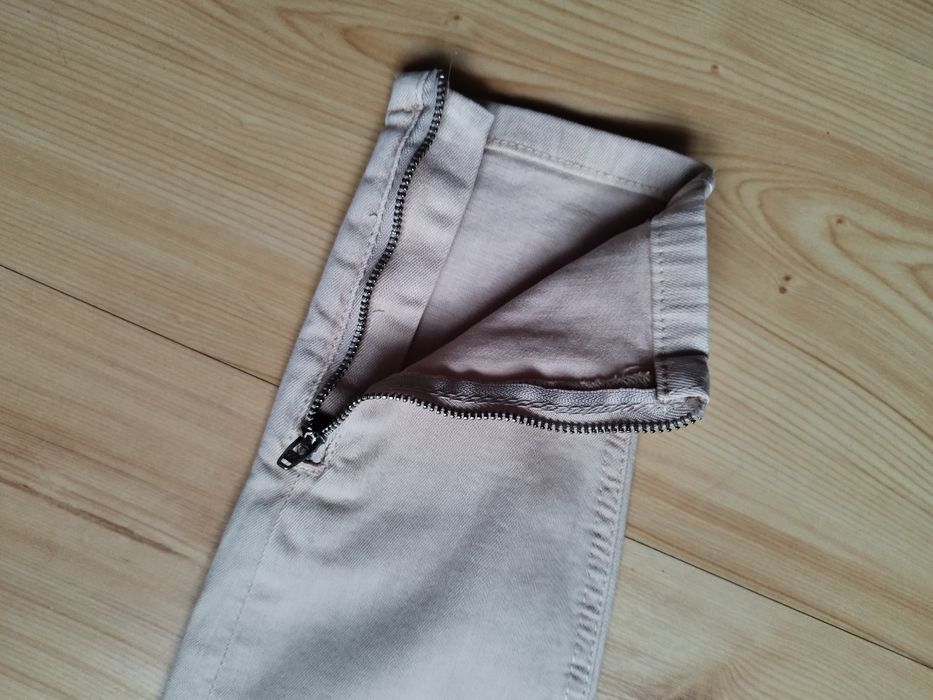 Denim&Co Jeansowe spodnie cargo M-L