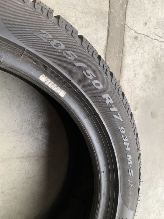 (2шт) 205/50R17 Pirelli Sottozero winter 210 (7-8мм) зимові шини