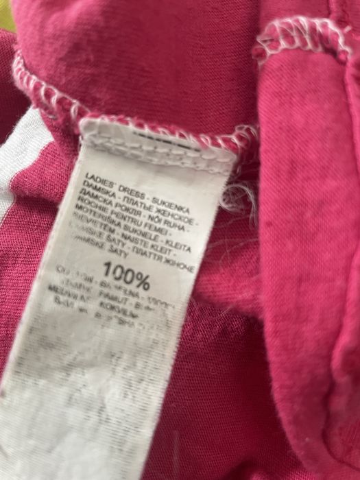 Bawełniana sukienka w letnich kolorach w rozmiarze S