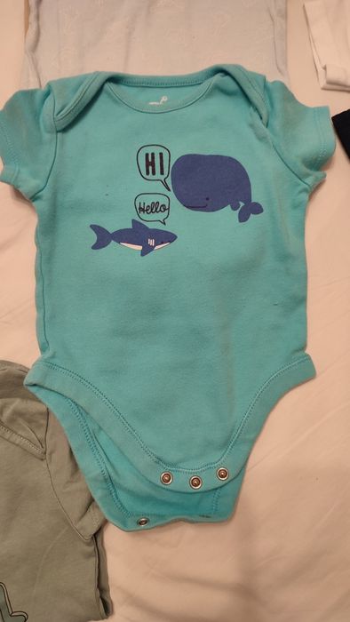 Body z krótkim rękawem -7 szt.