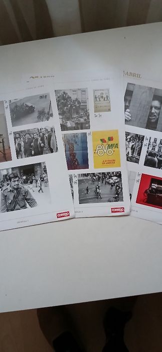 Entregas da coleção  25 de Abril, novas