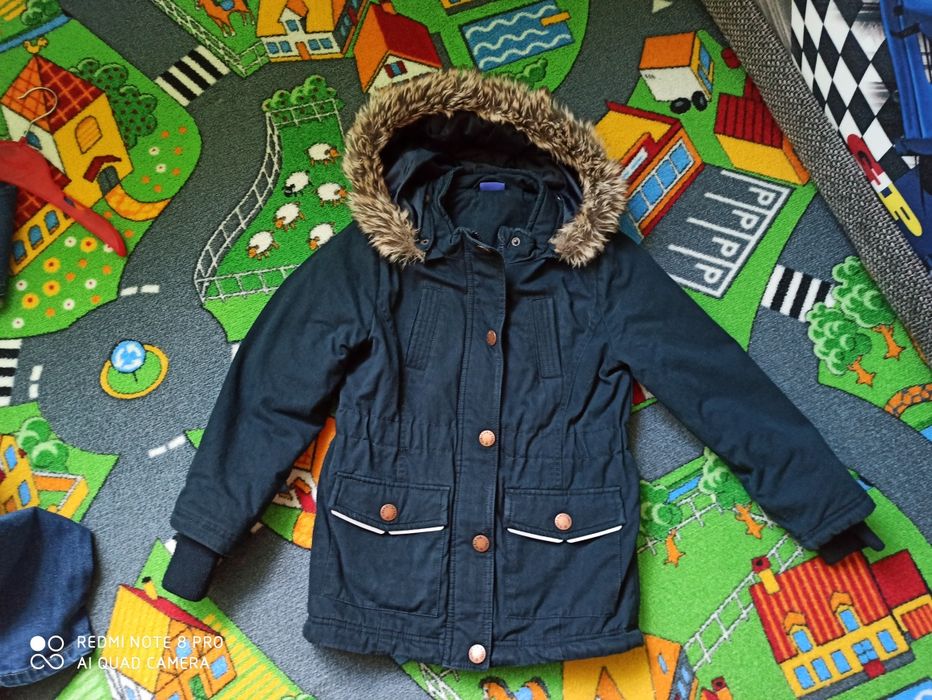 Kurtka parka rozmiar 116