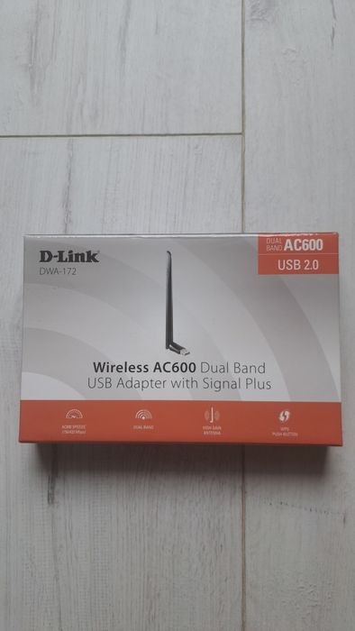 Karta sieciowa D-Link AC600 (DWA-172)