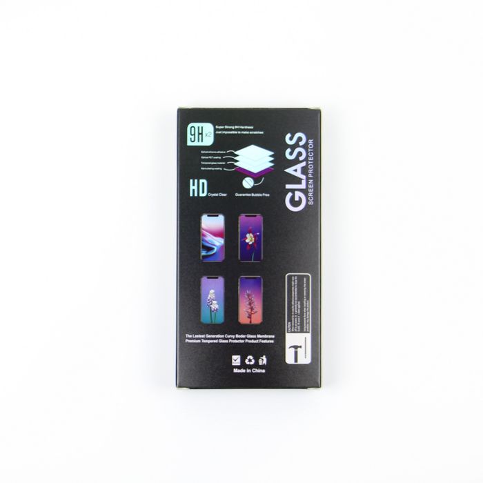 Szkło hartowane 6D do iPhone 17 Pro Max / 18 Pro Max czarna ramka 10w1