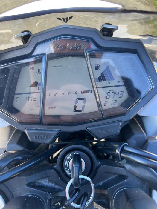 Mota Yamaha MT 125 de 2021