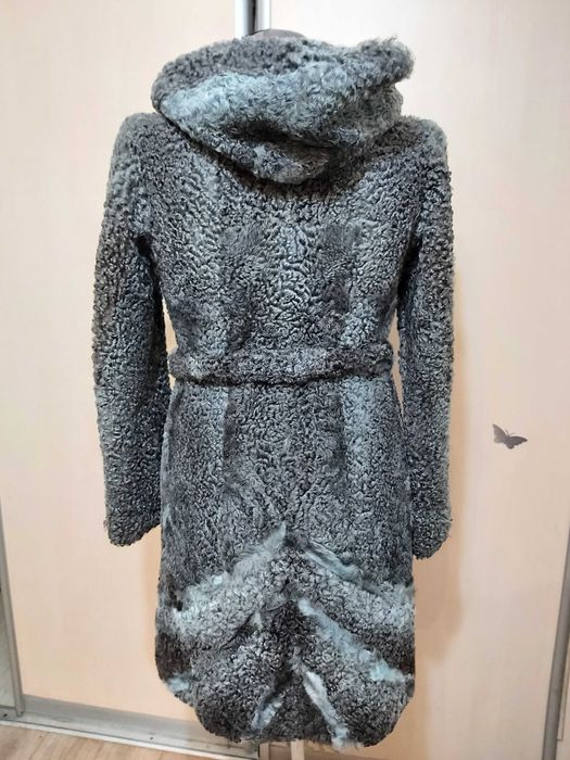 Каракуль  Серый ,свакара. 52-54. шуба