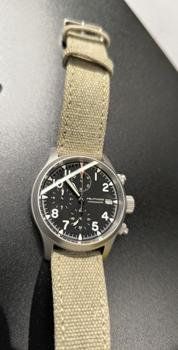 Zegarek chronograf Militado ML1868 szafir  kwarc vk67