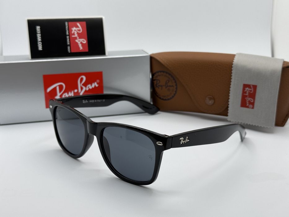 Солнцезащитные очки Ray Ban Wayfarer 2140 Glossy Black|Black