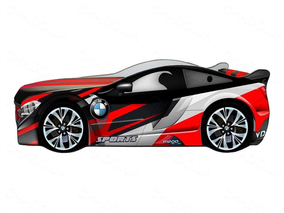 Ліжко машина, ліжко дитяче, кровать машина, кровать детская