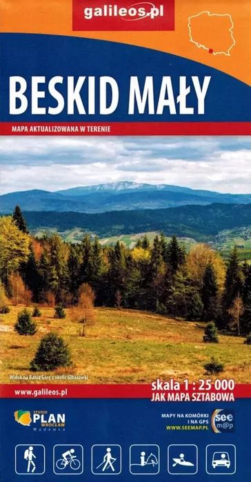 Mapa - Beskid Mały 1:25 000. Nowy Produkt