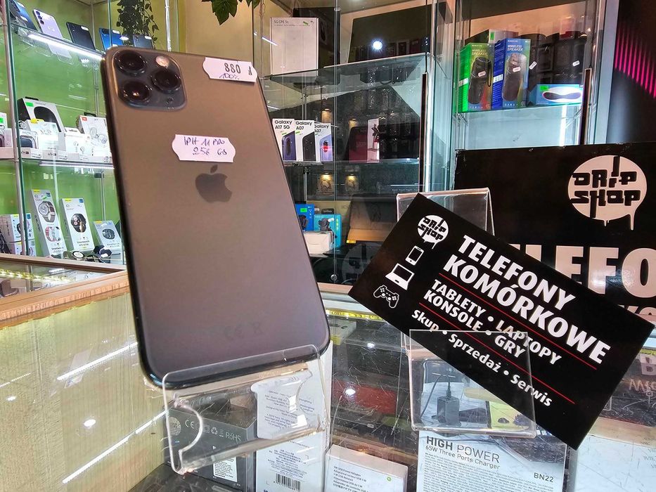 Iphone 11 Pro 256Gb Bat:100% iGŁA/Gwarancja/SklepGSM/Lwsk