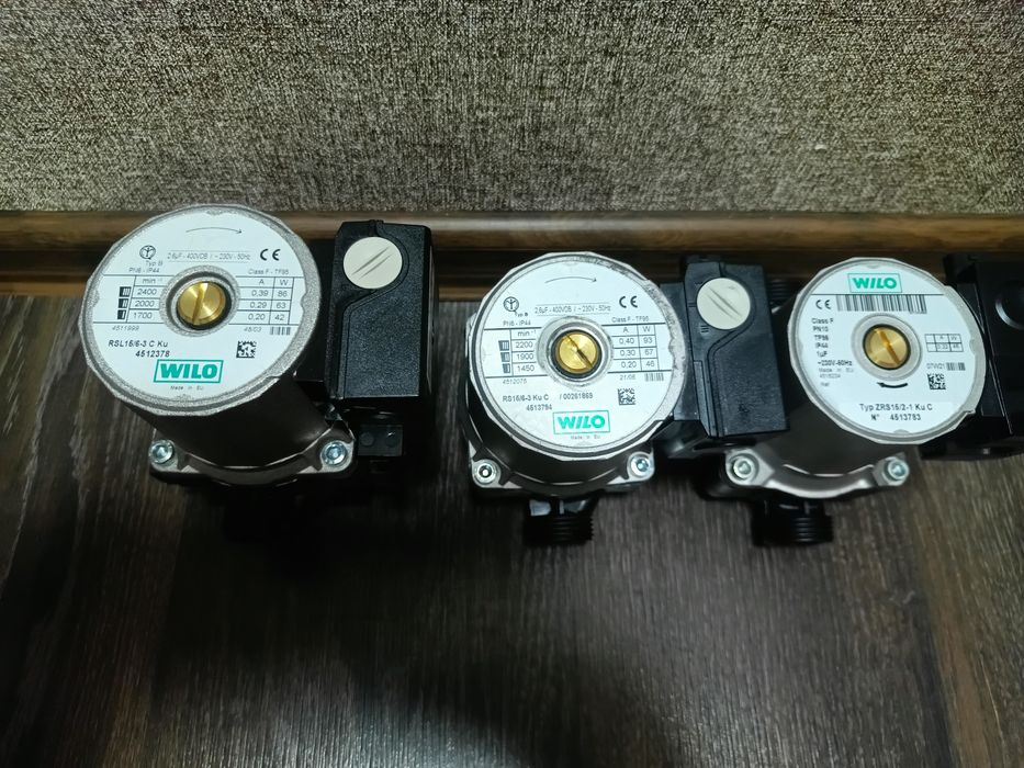Насосы циркуляционые WiILO.