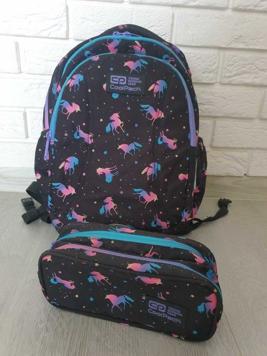 Plecak Coolpack unicorn +piórnik