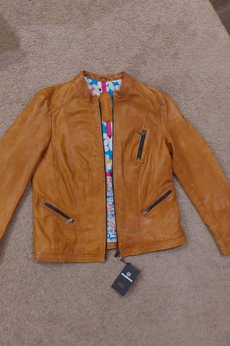 Шкіряна куртка Milestone