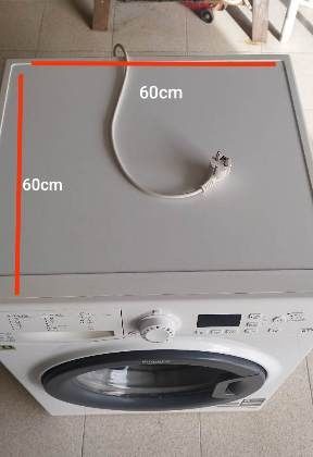 Máquina Lavar Roupa Ariston Hotpoint - para Peças - Mod. FMG 823B EU.M