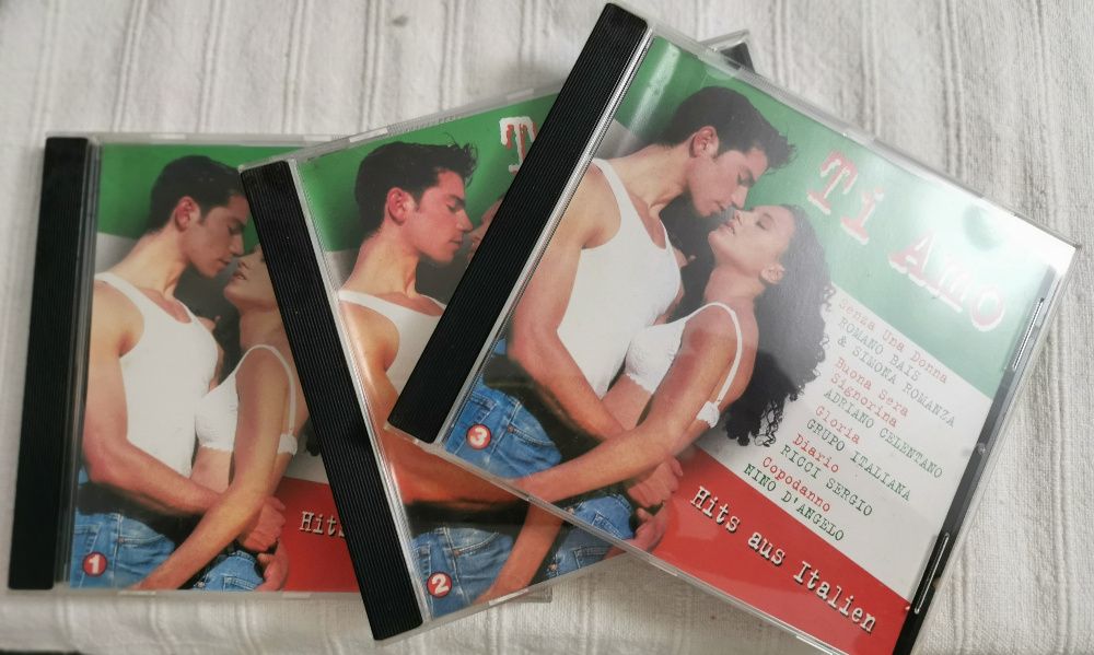 CD - Ti Amo - Hits Aus Italien Vols. 1, 2 e 3