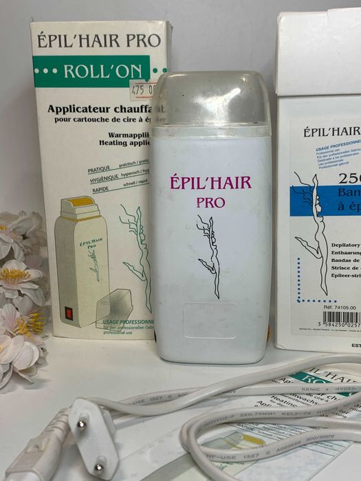 Набір для воскової депіляції Epil'Hair Pro з касетним воскоплавом
