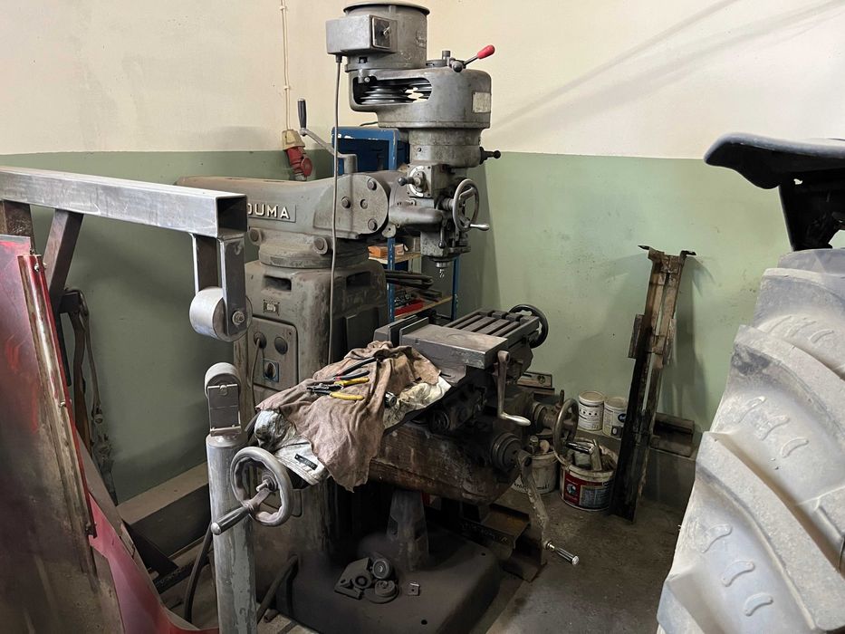 Frezarko wiertarka INDUMA obrotowa głowica