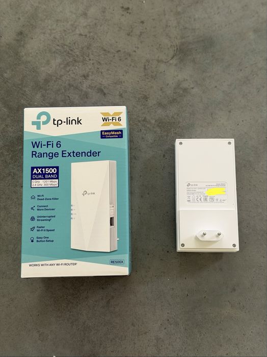 Dwie sztuki Repeater wi-fi TP-Link RE500X LAN