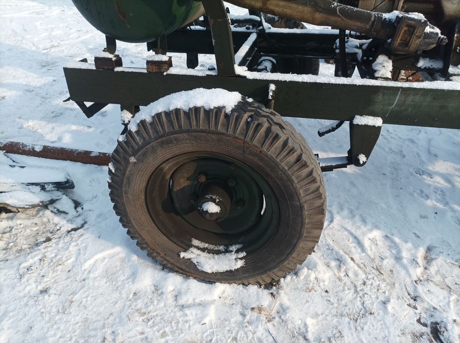 Двовісний прицеп шасі Рама зіф-55