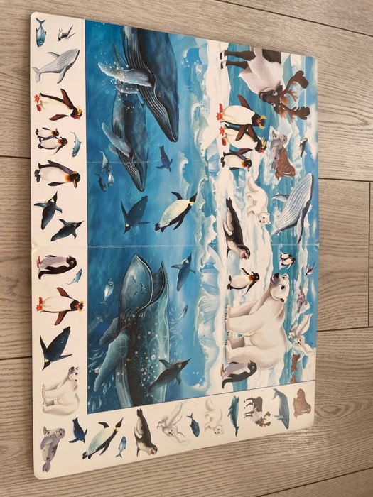 Дитяча книга Віммельбух Тварини. Стан ідеальний