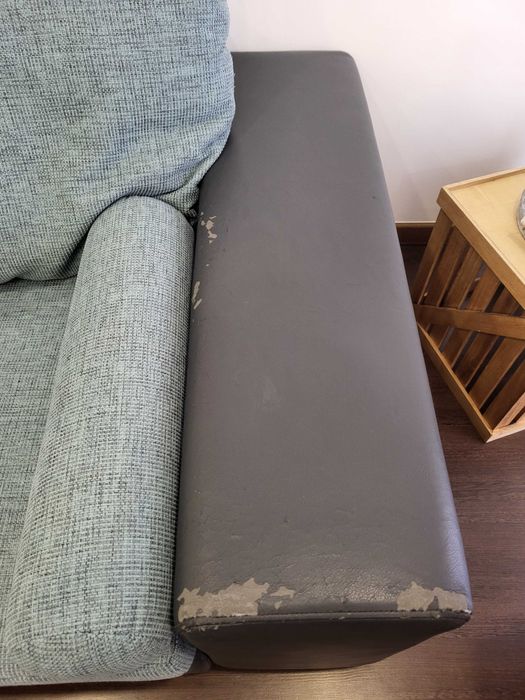 Sofa chaise longue  4 modulos (Conforama)