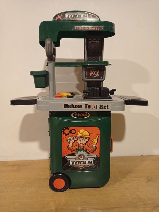 Zestaw zabawkowych narzędzi warsztat zabawka